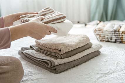 Aprenda como fazer Mix & Match de toalhas